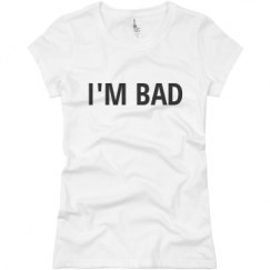 Ladies Slim Fit Basic Promo Jersey Tee