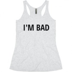 Ladies Slim Fit Super Soft Racerback Triblend Tank