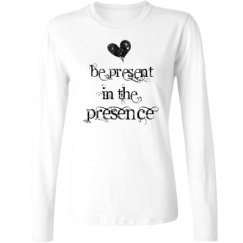 Ladies Relaxed Fit Basic Long Sleeve Tee