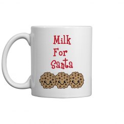 Milk for santa mug