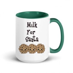 15oz Ceramic Mug with Color Inside