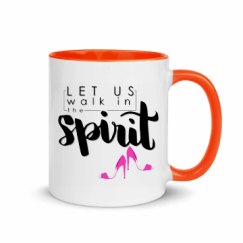 11oz Ceramic Mug with Color Inside