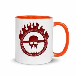 11oz Ceramic Mug with Color Inside