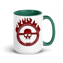 15oz Ceramic Mug with Color Inside