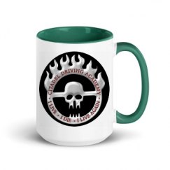 15oz Ceramic Mug with Color Inside