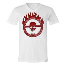 Unisex V-Neck Jersey Tee