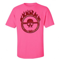 Unisex Ultra Cotton Safety Neon Crewneck Tee