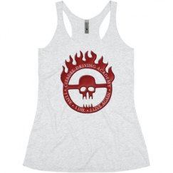 Ladies Slim Fit Super Soft Racerback Triblend Tank