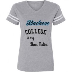 Ladies Relaxed Fit Vintage Sports Tee