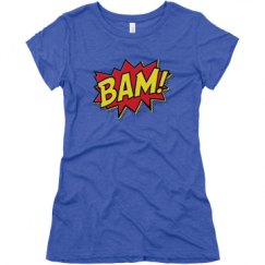 Ladies Slim Fit Super Soft Triblend Tee