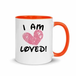 11oz Ceramic Mug with Color Inside