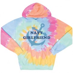 Unisex Tie-Dye Fleece Hoodie