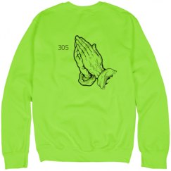 Unisex Neon Crewneck Sweatshirt