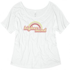 Ladies Flowy Slouchy Tee