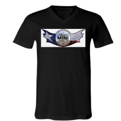 Unisex V-Neck Jersey Tee