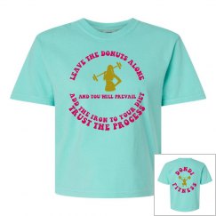 DONDIFITNESS LADIES HEAVYWEIGHT TEE SHIRT