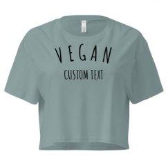 Ladies Festival Cali Crop Top Tee