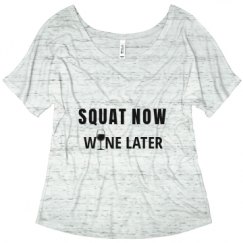 Ladies Flowy Slouchy Tee