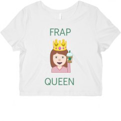 Ladies Slim Fit Crop Top Tee