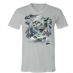 Unisex V-Neck Jersey Tee