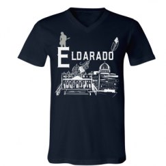 Unisex V-Neck Jersey Tee