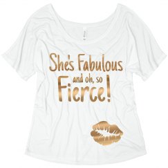 She's Fabulous and Fierce