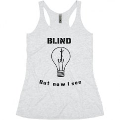 Ladies Slim Fit Super Soft Racerback Triblend Tank