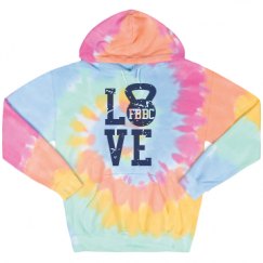 Unisex Tie-Dye Fleece Hoodie