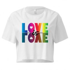 Ladies Festival Cali Crop Top Tee