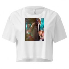 Ladies Festival Cali Crop Top Tee