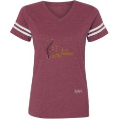 Ladies Relaxed Fit Vintage Sports Tee