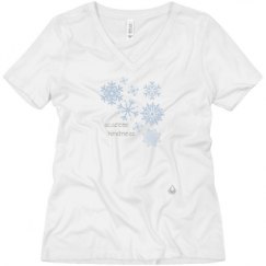 Ladies Relaxed Fit V-Neck Tee