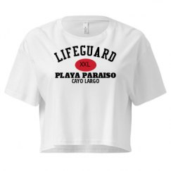 Ladies Festival Cali Crop Top Tee