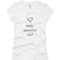 Ladies Slim Fit Basic Promo Jersey Tee