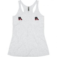 Ladies Slim Fit Super Soft Racerback Triblend Tank