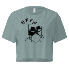 Ladies Festival Cali Crop Top Tee