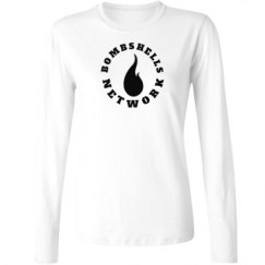 Ladies Relaxed Fit Basic Long Sleeve Tee