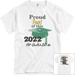 Graduation shirt-Aunt