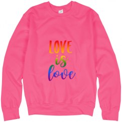 Unisex Neon Crewneck Sweatshirt
