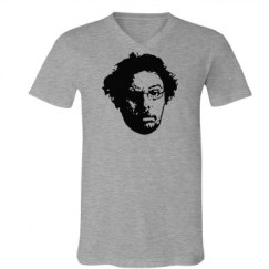 Unisex V-Neck Jersey Tee