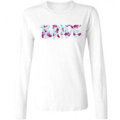 Ladies Relaxed Fit Basic Long Sleeve Tee