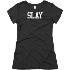 Ladies Slim Fit Super Soft Triblend Tee