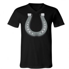 Unisex V-Neck Jersey Tee