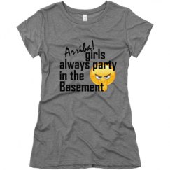 Ladies Slim Fit Super Soft Triblend Tee