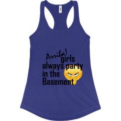 Ladies Slim Fit Racerback Tank Top