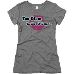 Ladies Slim Fit Super Soft Triblend Tee