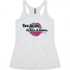 Ladies Slim Fit Super Soft Racerback Triblend Tank