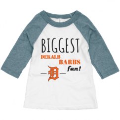 Toddler 3/4 Sleeve Raglan Tee