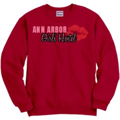 Unisex Film and Foil Crewneck Sweatshirt