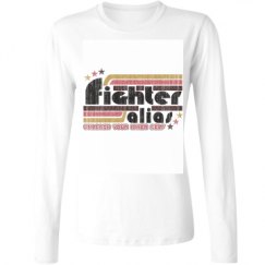 Ladies Relaxed Fit Basic Long Sleeve Tee